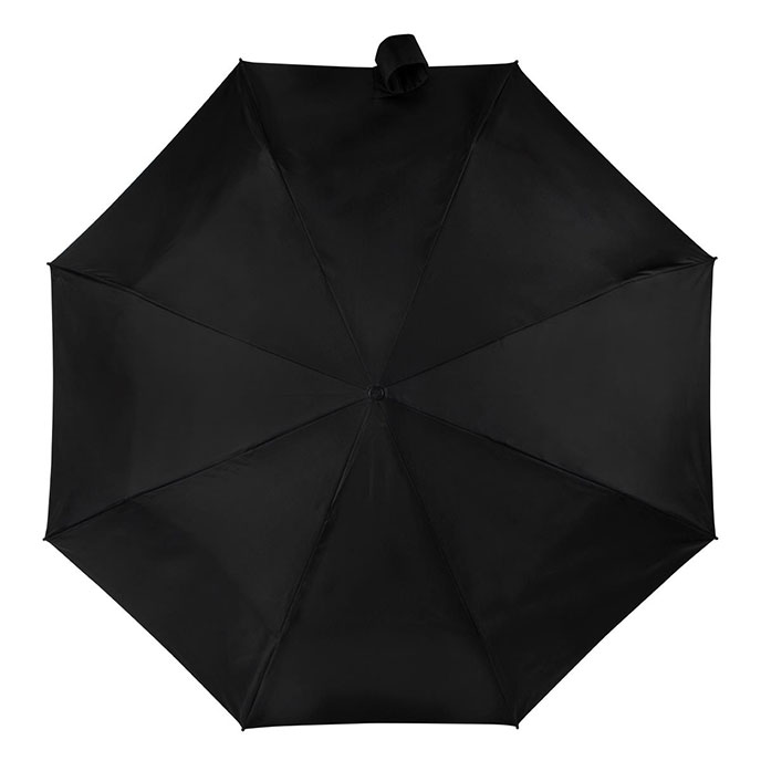 totes ECO-BRELLA® X-TRA STRONG Auto Open / Close Ratchet Umbrella Black (3 Section) Extra Image 1